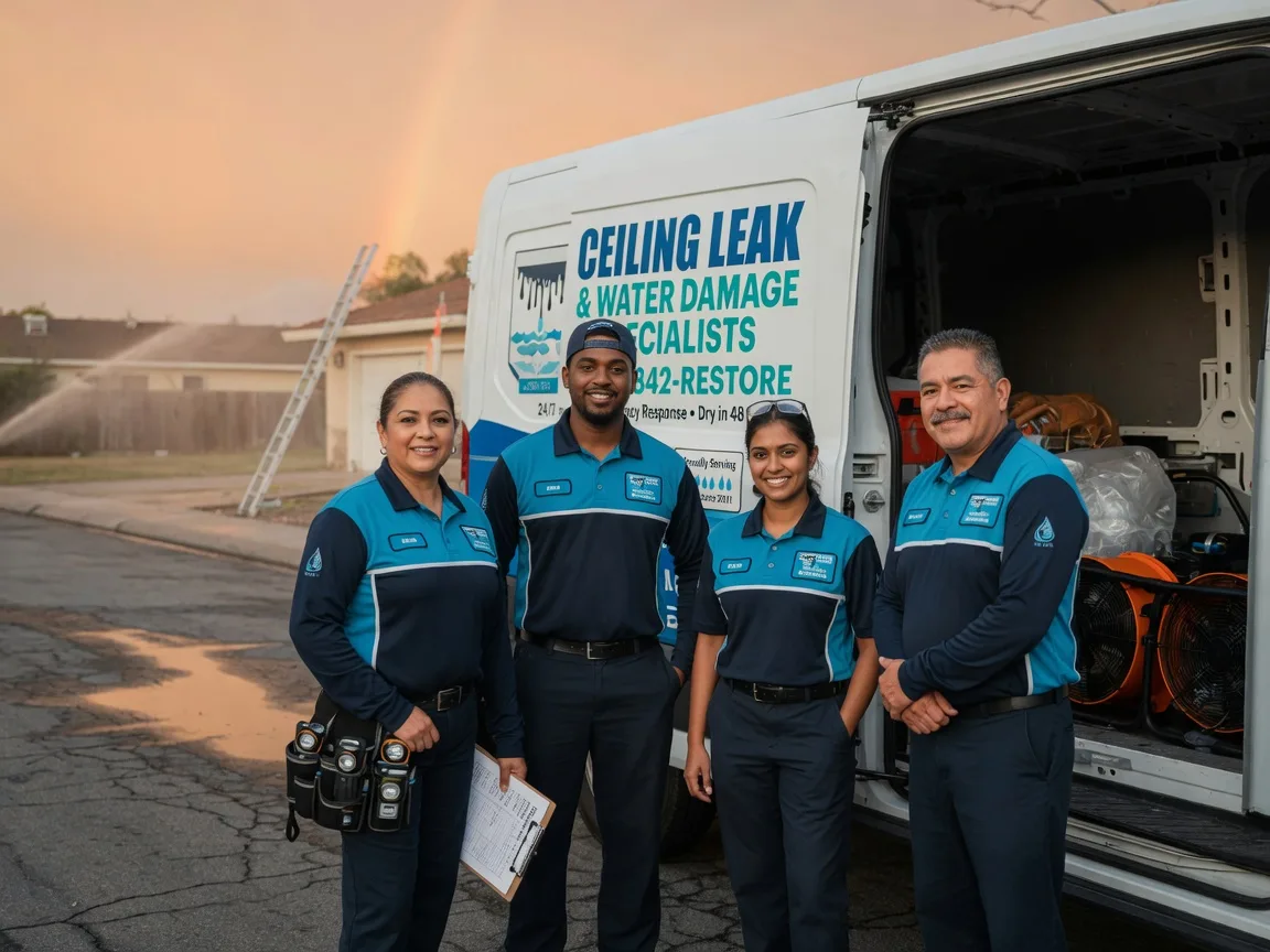 Ceiling Leak Cleanup company in Sweetwater, TX